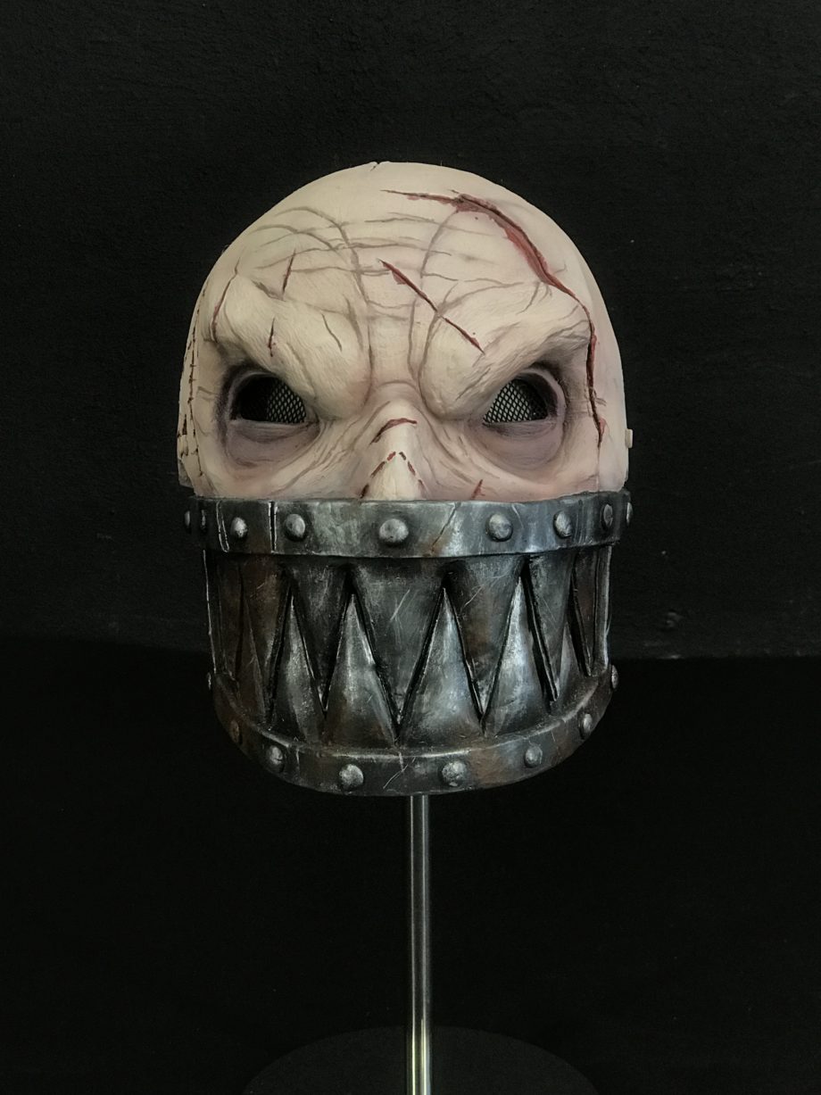 Custom mask with metal jaw by Maskcraft – MASKCRAFT | hidden faces
